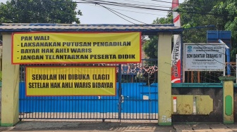 3 SDN di Bantargebang Disegel Gegara Konflik Lahan, Disdik Bekasi Minta Ahli Waris Bersabar