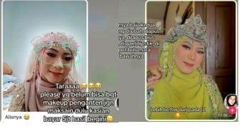 Kecewa Hasil Makeup dari MUA, Pengantin Ini Malah Didandanin Ulang Sepupu