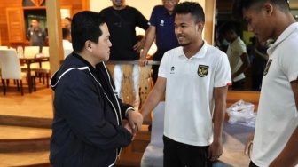 Timnas Indonesia U-23 Dapat Guard of Honour, Erick Thohir Bangun Tradisi Baru di Skuad Garuda