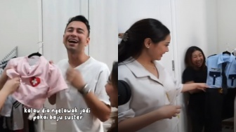 Raffi Ahmad Kepoin Koleksi Baju Dinas Kiky Saputri, Sikap Nagita Slavina Disorot