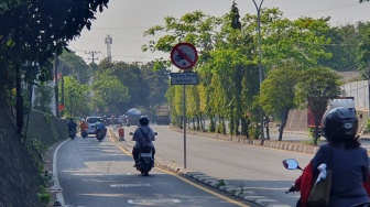 Perhatian! Motor Dilarang Melintas di Underpass Kentungan, Nekat Bakal Kena Tilang