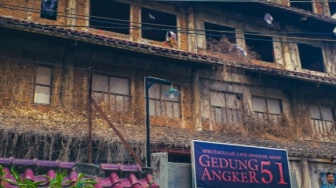 Gedung Angker 51, Wisata Rumah Hantu Terbesar dan Terpanjang di Semarang