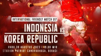 Hari Ini! International Friendly Match U-17 Indonesia vs Republik Korea