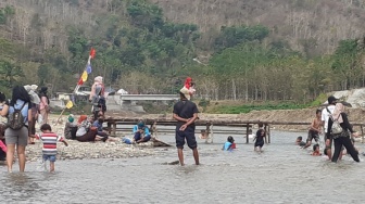 Buntut Pelajar Tewas Tenggelam, Polisi Tutup Obyek Wisata Sungai Oya di Kapanewon Imogiri