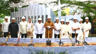 Pembangunan Masjid Al-Bakrie Milik Aburizal Bakrie di Bandar Lampung Dinilai Langgar Aturan