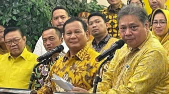 Prabowo dan Pimpinan Parpol Koalisi Indonesia Maju Kumpul di Kantor Golkar, Bahas Program Masa Depan