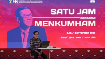 Lewat 1 Jam Bersama Menkumham, Yasonna Ajak UMKM Bali Melek Hak Kekayaan Intelektual