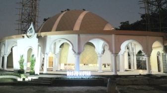 Mengintip Wajah Baru Masjid Rujab Gubernur Sulsel yang Hemat Energi