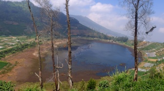 Efek Kemarau, Dataran Tinggi Dieng Alami Krisis Air