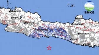 Gempa Magnitudo 4,7 Guncang Cilacap Terasa Hingga Jogja