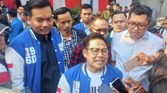 Datangi Sekretariat PB PMII, Cak Imin Dapat Restu Maju Jadi Cawapres Dampingi Anies