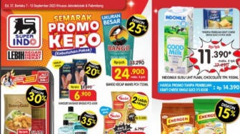 Banyak Produk Diskon yang Diberikan Superindo Hari Ini, Cek Plihanya di Sini