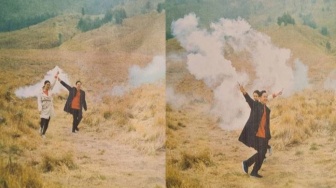 Sebabkan Savana Bromo Kebakaran, Ini Hasil Foto Preweddingnya