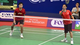 Ukun Rukaendi/Reksi Sudarno Kejutkan FOXS Indonesia Para Badminton International 2023, Tembus Semifinal Tanpa Latihan