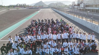 Buktikan Ketangguhan Honda CBR250RR, Wahana Ajak Komunitas Langsung ke Sirkuit Mandalika di Lombok