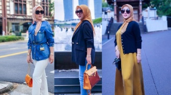 Unggah Pose Kece di Jalan, Harga Sepatu dan Tas Syahrini Seharga Dua Motor Matic