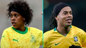 Mengenal Miche Minnies, Pesepak Bola Wanita Afrika Selatan yang Wajahnya Mirip Ronaldinho