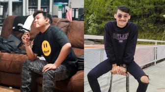 8 Potret Adu Gaya Denny Caknan dan Gilga Sahid, Punya Hubungan Istimewa dengan Happy Asmara