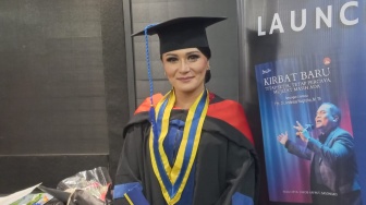 Tamara Geraldine Baru Saja Lulus S2 Bidang Teologi, Akan Lanjut hingga S3