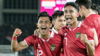 Mantap! Timnas Indonesia U-23 Bantai Taiwan 9 Gol Tanpa Balas