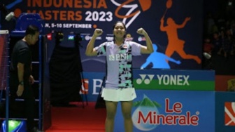 Ester Nurumi Tri Wardoyo Rebut Juara Tunggal Putri Indonesia Masters 2023