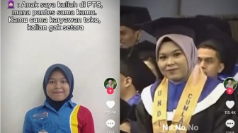 Dicemooh Calon Mertua, Karyawan Minimaket Ini Buktikan Bisa Lulus Cumlaude