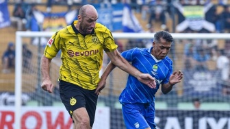 Persib All Stars Dipecundangi BVB Legends, Jan Koller dan David Odonkor Cetak Gol