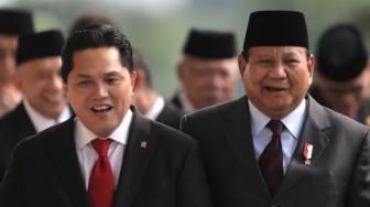 Bakal Cawapres Prabowo Subianto Mengerucut, Ada Empat Nama yang Menjadi Kandidat, Pilih Gibran atau Erick Thohir?