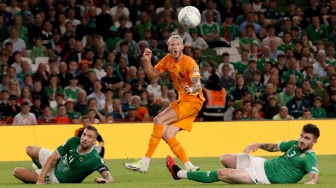 Hasil Bola Tadi Malam, Kualifikasi EURO 2024: Irlandia vs Belanda 1-2 hingga Serbia Lumat Lithuania