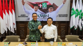 Kunjungan Perdana Anies ke Kantor PKB, Langsung Bahas Pemenangan Pilpres 2024