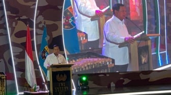 Prabowo di HUT ke-45 FKPPI: kalau Anaknya Purnawirawan Nggak Dukung Capres Gue, Kebangetan!