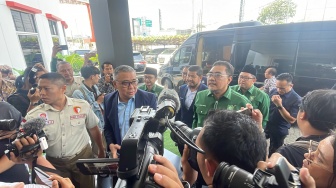 Kumpul Koalisi Perubahan, Elite NasDem dan PKB Tiba di DPP PKS