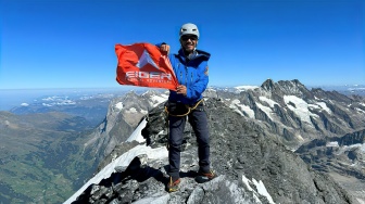 Perjuangan Empat Pendaki Indonesia Berhasil Capai Puncak  Gunung Eiger