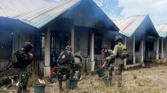 Baku Tembak di Puncak Papua, Anggota KKB Marko Muri Tewas Ditembak TNI Setelah Bakar Rumah Nakes