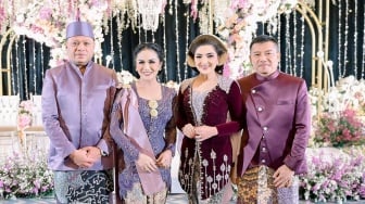 Aurel Hermansyah Unggah Foto Orangtua Kandung dan Sambung, Wajah Anang Hermansyah dan Raul Lemos Jadi Sorotan Warganet