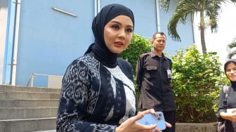 Jenita Janet ditemui di kawasan Tendean, Jakarta Selatan, Rabu (13/9/2023)