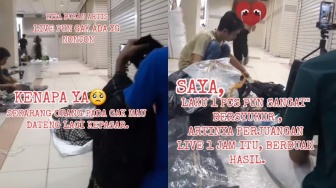 Pedagang Pasar Tanah Abang Menjerit: Sudah Jualan Live Berjam-jam Tak Ada yang Beli, Kalah dari Selebriti TikTok