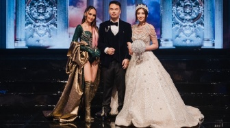 Meriahkan Wedding Spektakuler Runner Up Miss Indonesia, Cinta Laura Tampil Spesial