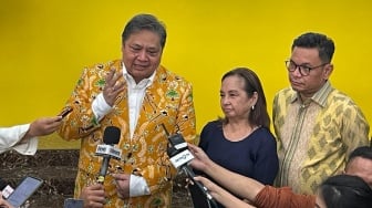 Eks Presiden Filipina Gloria Arroyo Kasih Kuliah Umum Pangan di Markas Golkar, Airlangga Nilai Sejalan Koalisi Prabowo