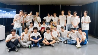 NCT Foto Bareng Member Unit Baru, Fans Soroti Kemiripan Renjun dan Ryo!