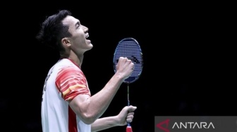 Jonatan Christie Juara Hong Kong Open 2023 Usai Tundukkan Kenta Nishimoto di Final