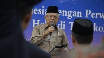 Wapres Maruf Amin Ikut Komentari Perubahan Status Jakarta Jadi DKJ