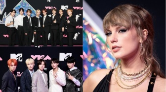 5 Momen Interaksi Langka Artis K-Pop dan Artis Hollywood di 'MTV VMAs 2023'