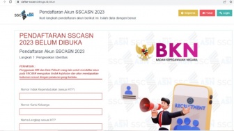 Syarat Buat Akun SSCASN 2023 di sscasn.bkn.go.id, Butuh Ijazah, KTP hingga KK