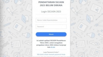 Pembuatan Akun CPNS 2023 Dibuka Malam Ini, Begini Cara Login di SSCASN