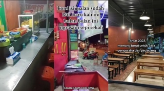 Bukan Cuma di Pasar Tanah Abang, Viral Sejumlah Pedagang Makanan Mengeluh Sepi Pembeli: 2023 Adalah Tahun Terberat