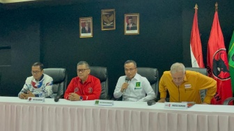 Megawati, HT, Mardiono dan OSO Tidak Ikut Rapat Rutin Parpol Pengusung Ganjar, PPP: Ini Agenda Teknis Saja