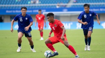 Bermain Buruk, Timnas Indonesia Dipermalukan Chinese Taipei 1-0