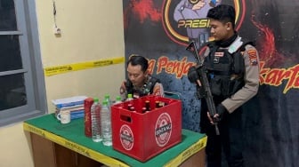 Berkedok Warung Makan Live Musik, Endingnya Digerebek Tim Sparta Karena Jualan Miras