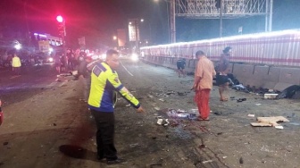 Detik-detik Kecelakaan Beruntun di Exit Tol Bawen, 3 Orang Tewas